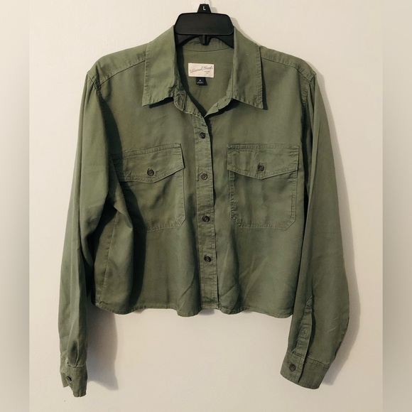 Universal Thread Jackets & Blazers - Universal Thread Lyocell Utility Shirt